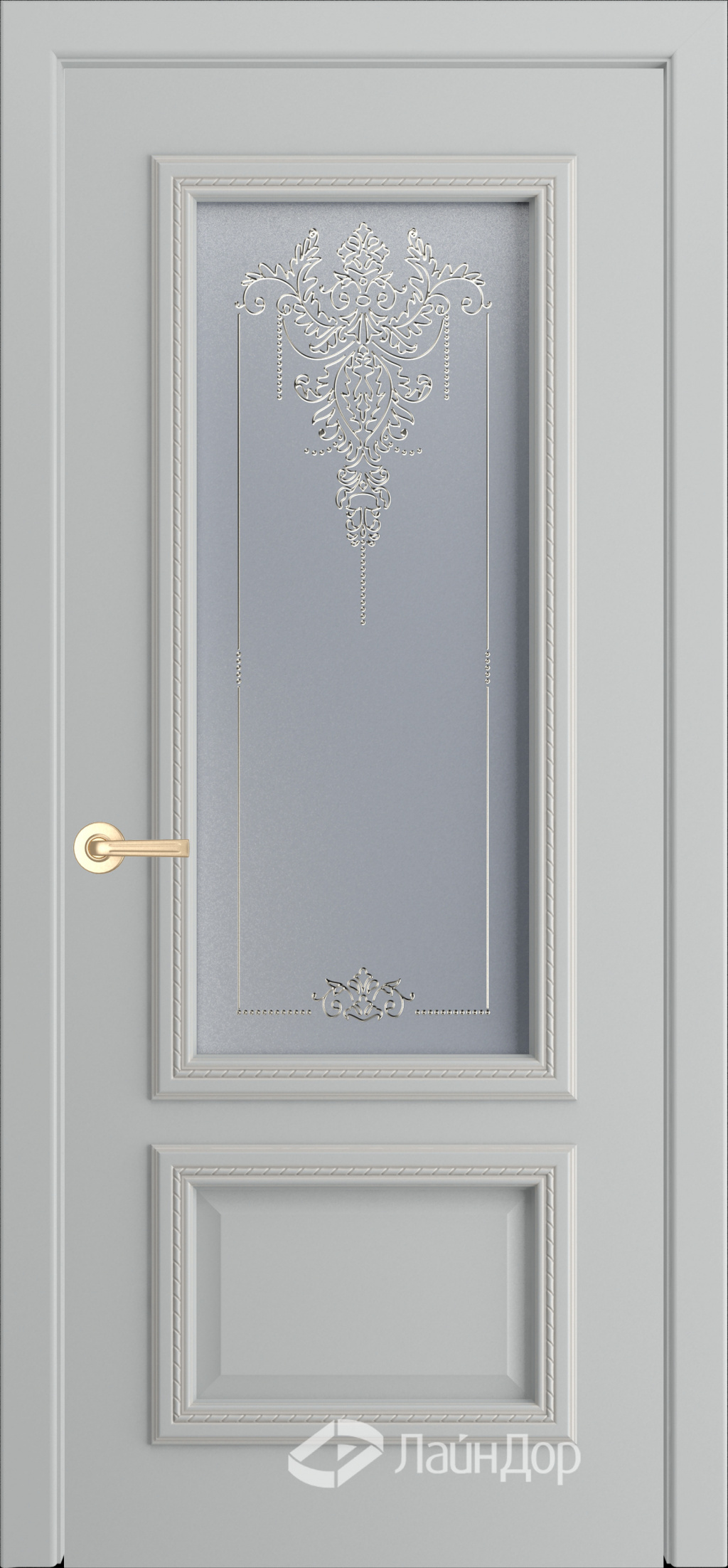 ЛайнДор Межкомнатная дверь Виолетта-Д Б006 ДО Версаль, арт. 10173 - фото №2