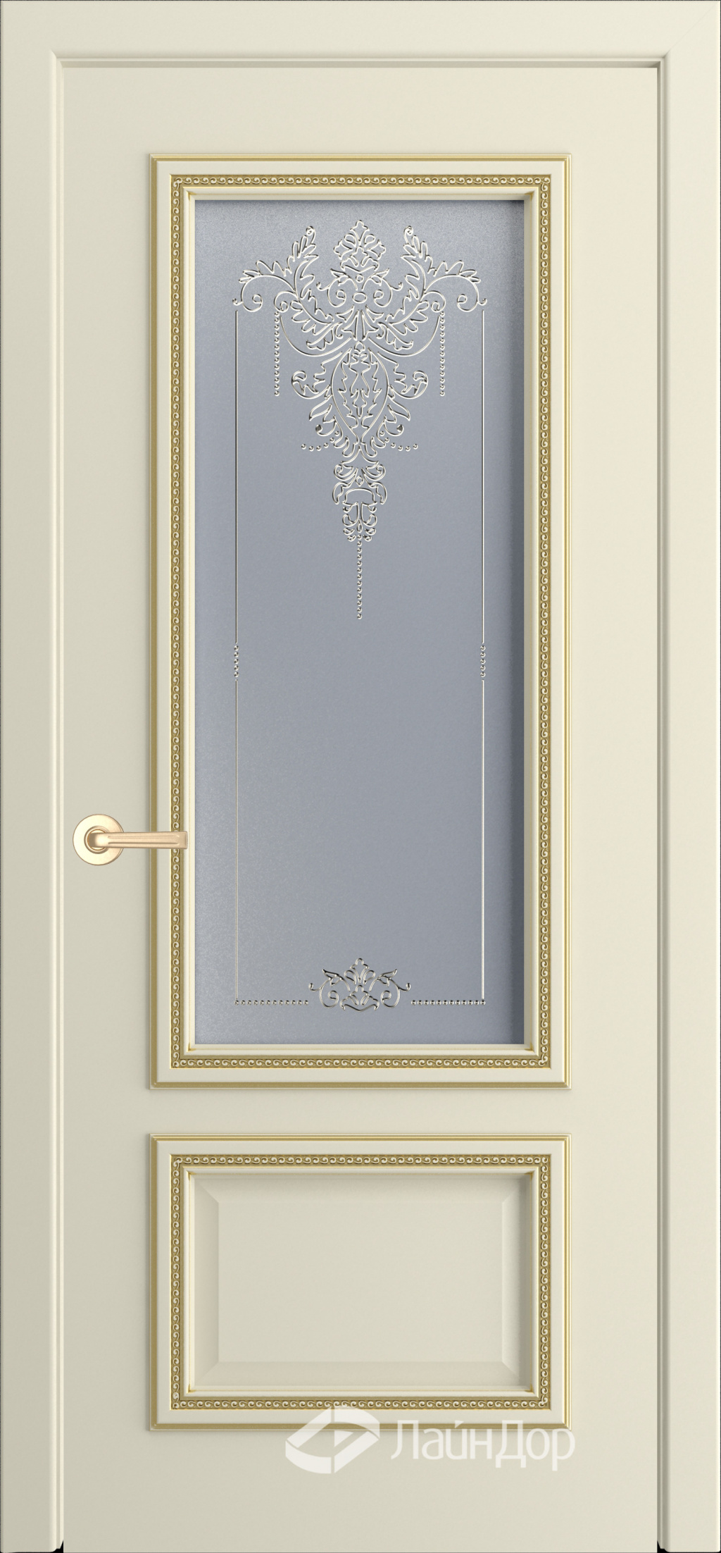 ЛайнДор Межкомнатная дверь Виолетта-Д Б009 ДО Версаль, арт. 10180 - фото №2