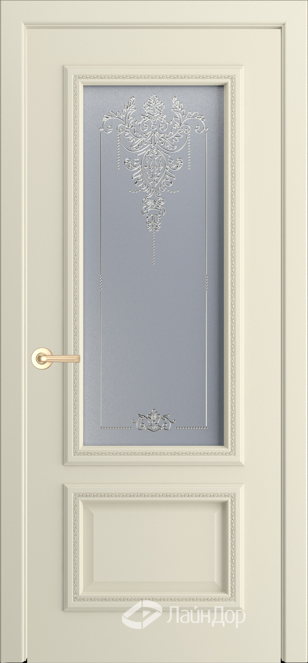 ЛайнДор Межкомнатная дверь Виолетта-Д Б009 ДО Версаль, арт. 10180 - фото №1