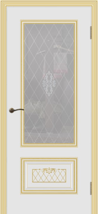 Cordondoor Межкомнатная дверь Аккорд В3 ПО Узор 1, арт. 10712 - фото №2