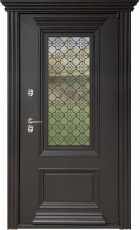 Absolut Doors Входная дверь TERMO Imperial ДО модель 4212 AkzoNobel 8019, арт. 0005211